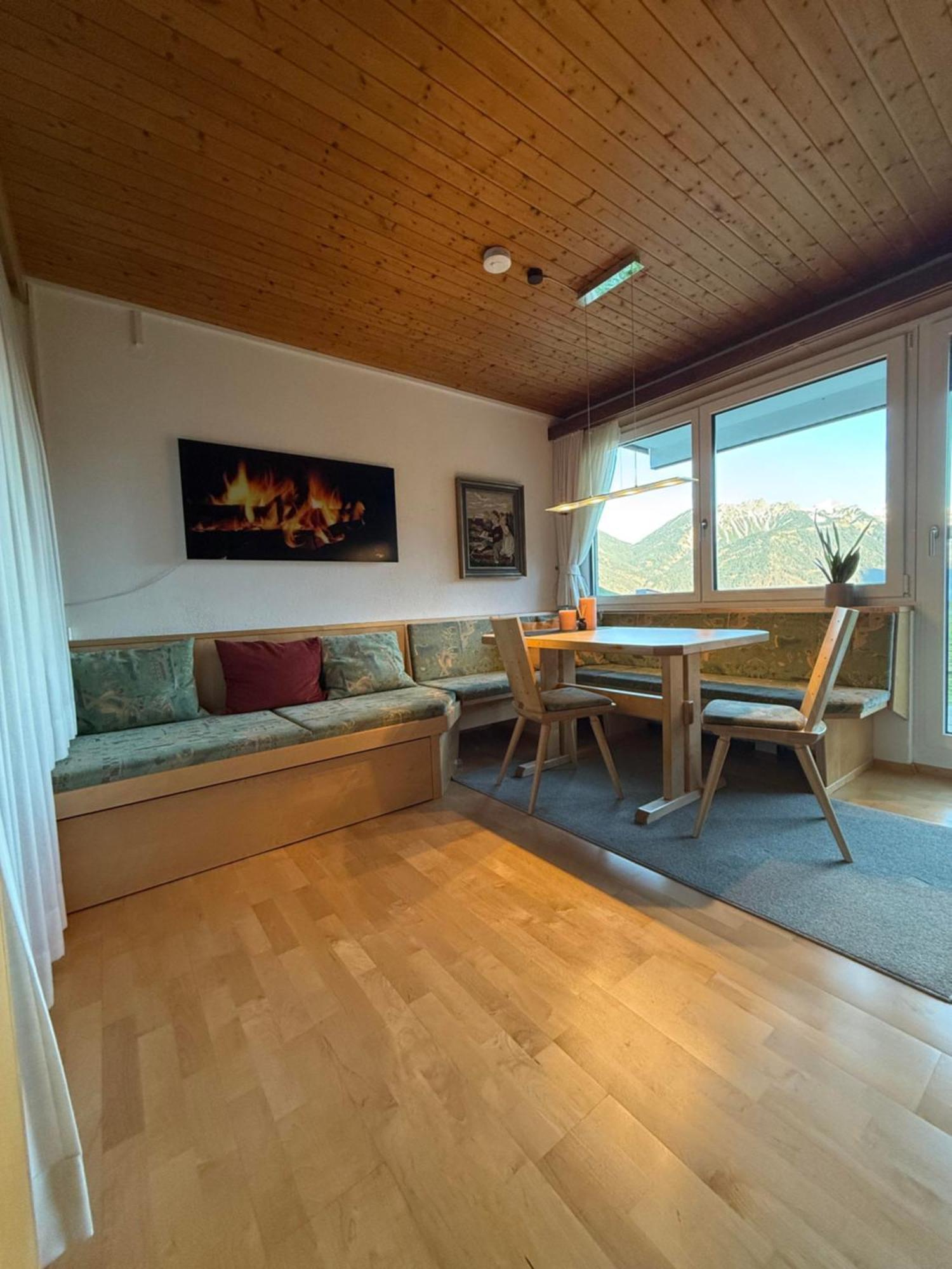 Bergnest Brandnertal Lägenhet Bürserberg Exteriör bild